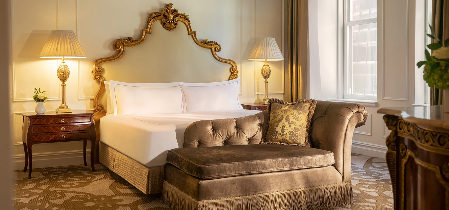 Quarto da Edwardian Suite do The Plaza